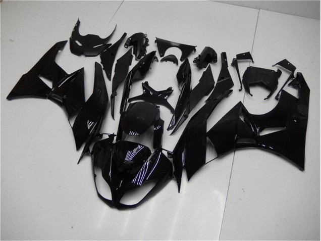 Noir Brillant Carénage Kawasaki ZX6R 2009-2012 Noir Brillant Carénage Kawasaki ZX6R 2009-2012