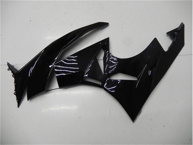 Noir Brillant Carénage Kawasaki ZX6R 2009-2012 Noir Brillant Carénage Kawasaki ZX6R 2009-2012