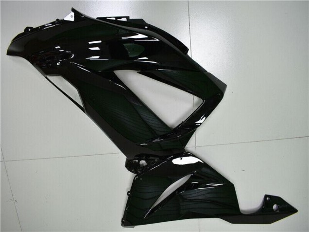 Noir Brillant Carénage Kawasaki ZX6R 2013-2018 Noir Brillant Carénage Kawasaki ZX6R 2013-2018