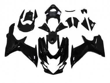 Noir Brillant Carénage Suzuki GSXR 600 / 750 K11 2011-2024