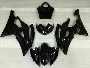 Noir Brillant Carénage Yamaha R6 2008-2016