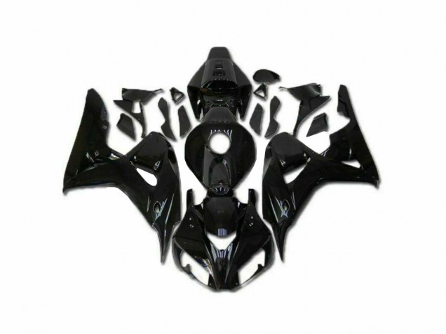 Noir Brillant Carénages Honda CBR 1000 RR 2006-2007 Noir Brillant Carénages Honda CBR 1000 RR 2006-2007