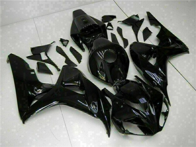 Noir Brillant Carénages Honda CBR 1000 RR 2006-2007 Noir Brillant Carénages Honda CBR 1000 RR 2006-2007