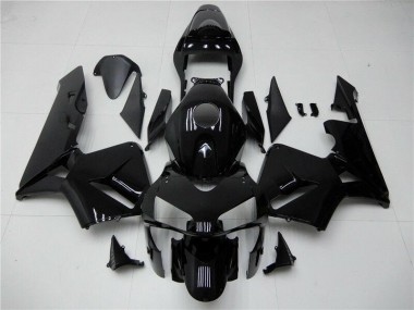 Noir Brillant Carénages Honda CBR 600 RR 2003-2004