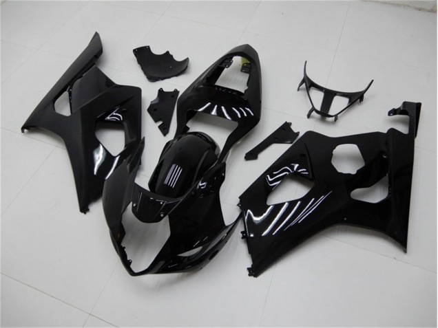 Noir Brillant Kit Carénages Complet Suzuki GSXR 1000 K3 2003-2004 Noir Brillant Kit Carénages Complet Suzuki GSXR 1000 K3 2003-2004