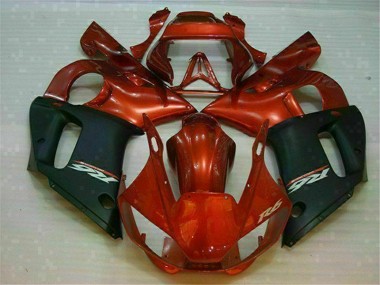 Noir Brun Carénage Yamaha R6 1998-2002