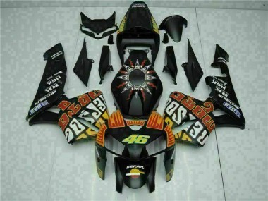 Noir Carénage ABS Honda CBR 600 RR 2005-2006