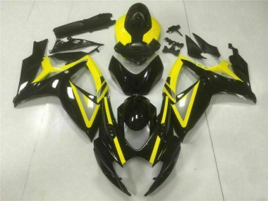Noir Carénage ABS Suzuki GSXR 600 / 750 K6 2006-2007