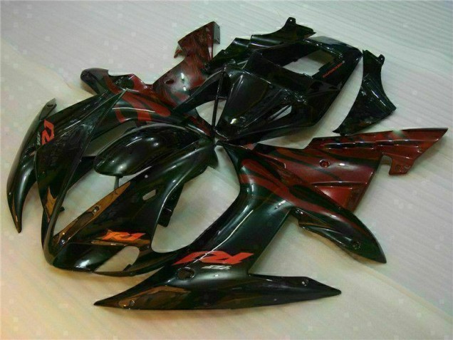 Noir Carénage ABS Yamaha R1 2002-2003 Noir Carénage ABS Yamaha R1 2002-2003