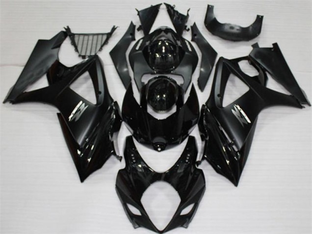 Noir Carénage Suzuki GSXR 1000 K7 2007-2008 Noir Carénage Suzuki GSXR 1000 K7 2007-2008