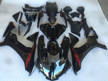 Noir Carénage Yamaha R1 2015-2019
