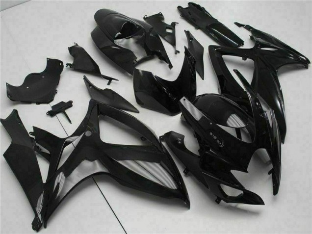 Noir Carénage de Rechange Suzuki GSXR 600 / 750 K6 2006-2007 Noir Carénage de Rechange Suzuki GSXR 600 / 750 K6 2006-2007