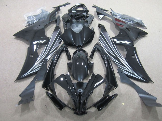 Noir Carénage de Rechange Yamaha R6 2008-2016 Noir Carénage de Rechange Yamaha R6 2008-2016