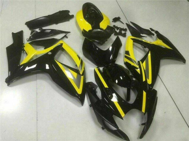 Noir Carénages & Carrosserie Suzuki GSXR 600 / 750 K6 2006-2007 Noir Carénages & Carrosserie Suzuki GSXR 600 / 750 K6 2006-2007