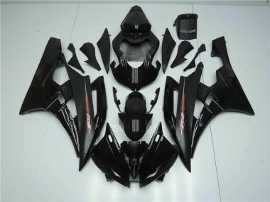 Noir Carénages & Carrosserie Yamaha R6 2006-2007