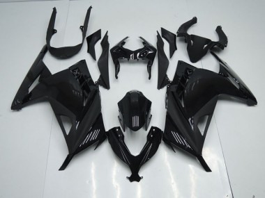 Noir Carénages Kawasaki ZX 300R 2013-2016
