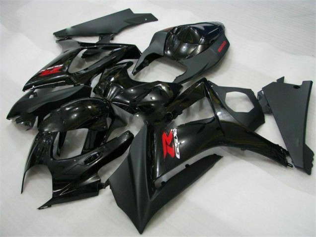 Noir Carénages Suzuki GSXR 1000 K7 2007-2008 Noir Carénages Suzuki GSXR 1000 K7 2007-2008
