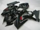 Noir Carénages Suzuki GSXR 1000 K7 2007-2008 Noir Carénages Suzuki GSXR 1000 K7 2007-2008