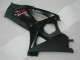Noir Carénages Suzuki GSXR 1000 K7 2007-2008 Noir Carénages Suzuki GSXR 1000 K7 2007-2008