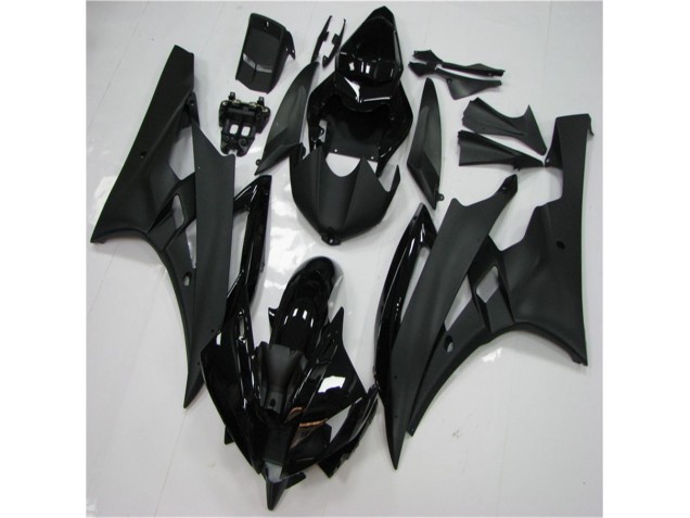 Noir Carénages Yamaha R6 2006-2007 Noir Carénages Yamaha R6 2006-2007