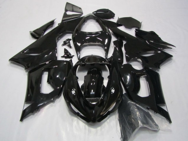 Noir Carrosserie Kawasaki ZX6R 2005-2006 Noir Carrosserie Kawasaki ZX6R 2005-2006