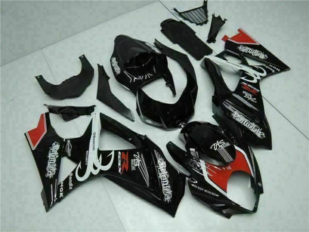 Noir Carrosserie Suzuki GSXR 1000 K7 2007-2008 Noir Carrosserie Suzuki GSXR 1000 K7 2007-2008