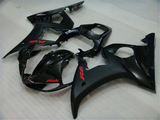 Noir Carrosserie Yamaha R6 2003-2005 Noir Carrosserie Yamaha R6 2003-2005