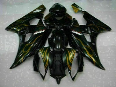 Noir Carrosserie Yamaha R6 2006-2007