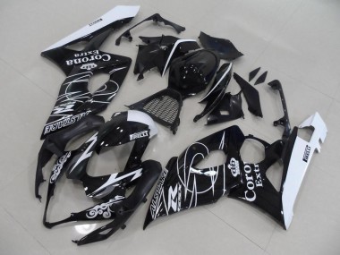 Noir Corona Carénage Suzuki GSXR 1000 K5 2005-2006