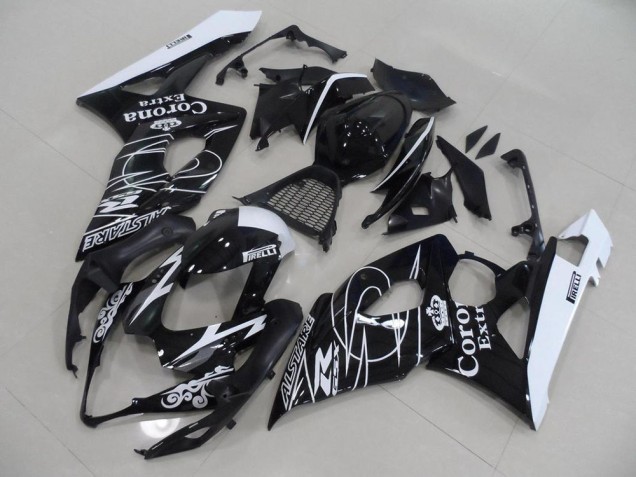 Noir Corona Carénage Suzuki GSXR 1000 K5 2005-2006 Noir Corona Carénage Suzuki GSXR 1000 K5 2005-2006