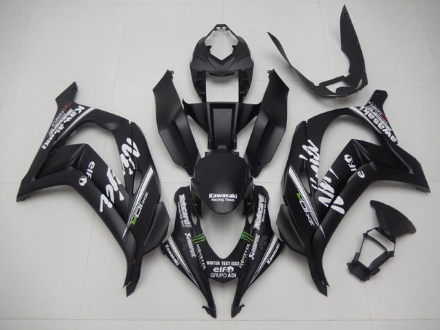 Noir Courses Ninja Carénage Kawasaki ZX10R 2016-2019 Noir Courses Ninja Carénage Kawasaki ZX10R 2016-2019