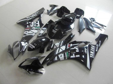 Noir Fiat Carénage Yamaha R6 2006-2007