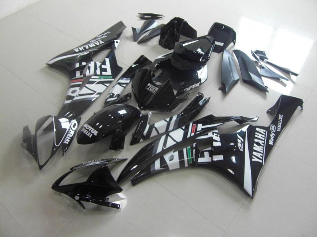 Noir Fiat Carénage Yamaha R6 2006-2007 Noir Fiat Carénage Yamaha R6 2006-2007