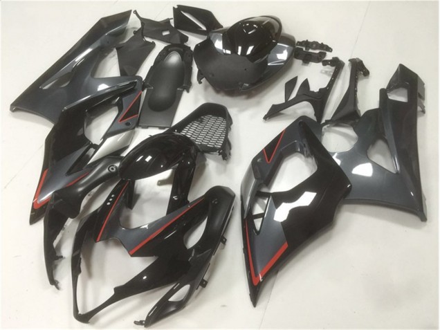 Noir Gris Carénage Suzuki GSXR 1000 K5 2005-2006 Noir Gris Carénage Suzuki GSXR 1000 K5 2005-2006