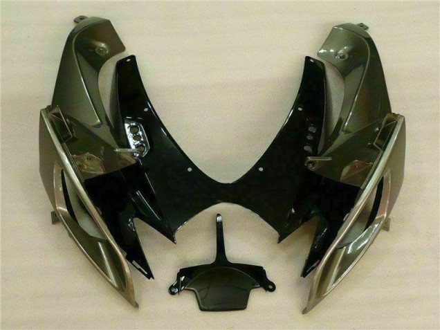 Noir Gris Carénage Suzuki GSXR 600 / 750 K6 2006-2007 Noir Gris Carénage Suzuki GSXR 600 / 750 K6 2006-2007