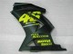 Noir Jaune 46 Carénage Kawasaki EX250 2008-2012 Noir Jaune 46 Carénage Kawasaki EX250 2008-2012