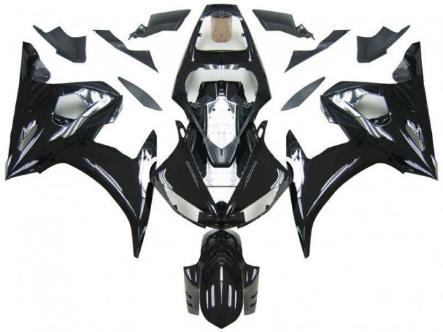 Noir Kit Carénages Complet Yamaha R6 2003-2005 Noir Kit Carénages Complet Yamaha R6 2003-2005