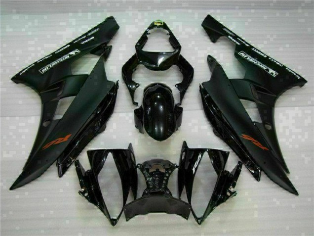 Noir Kit Carénages Complet Yamaha R6 2006-2007 Noir Kit Carénages Complet Yamaha R6 2006-2007