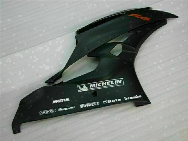 Noir Kit Carénages Complet Yamaha R6 2006-2007 Noir Kit Carénages Complet Yamaha R6 2006-2007
