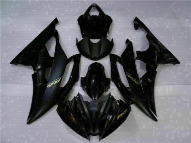 Noir Kit Carénages Complet Yamaha R6 2008-2016