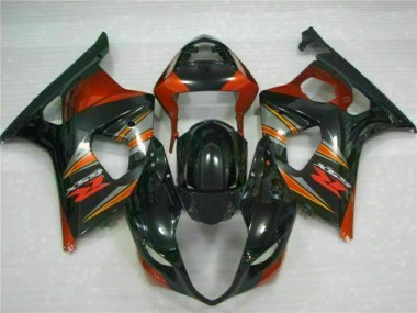 Noir Kit Carénages Suzuki GSXR 1000 K3 2003-2004