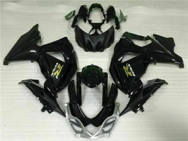Noir Kit Carénages Suzuki GSXR 1000 K9 2009-2016 Noir Kit Carénages Suzuki GSXR 1000 K9 2009-2016