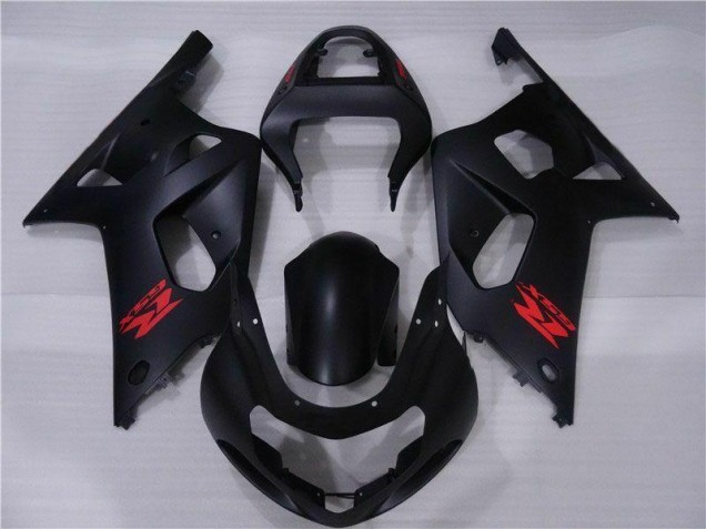 Noir Kit Carénages Suzuki GSXR 600 / 750 K1 K2 K3 2001-2003 Noir Kit Carénages Suzuki GSXR 600 / 750 K1 K2 K3 2001-2003