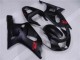 Noir Kit Carénages Suzuki GSXR 600 / 750 K1 K2 K3 2001-2003 Noir Kit Carénages Suzuki GSXR 600 / 750 K1 K2 K3 2001-2003