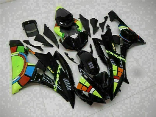 Noir Kit Carénages Yamaha R6 2006-2007 Noir Kit Carénages Yamaha R6 2006-2007