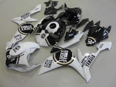Noir Lucky Strike Carénage Yamaha R1 2007-2008