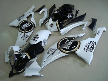 Noir Lucky Strike Carénage Yamaha R6 2008-2016