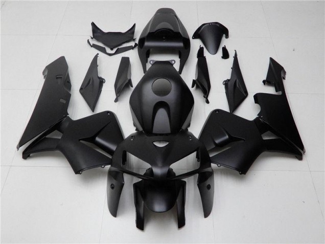 Noir Mat Carénage Honda CBR 600 RR 2005-2006 Noir Mat Carénage Honda CBR 600 RR 2005-2006