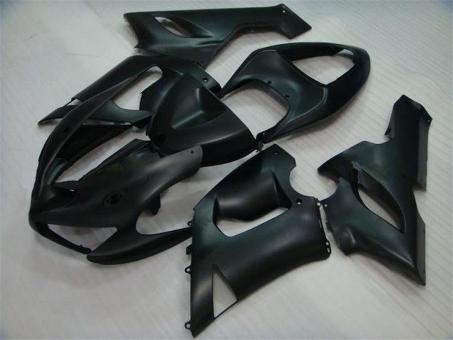 Noir Mat Carénage Kawasaki ZX6R 2005-2006 Noir Mat Carénage Kawasaki ZX6R 2005-2006