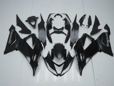 Noir Mat Carénage Kawasaki ZX6R 2013-2018